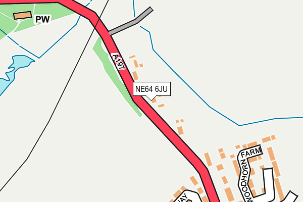 NE64 6JU map - OS OpenMap – Local (Ordnance Survey) NE64 6JU map - OS OpenMap – Local (Ordnance Survey)