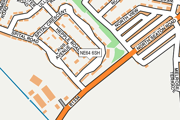 NE64 6SH map - OS OpenMap – Local (Ordnance Survey) NE64 6SH map - OS OpenMap – Local (Ordnance Survey)