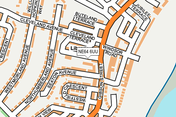 NE64 6UU map - OS OpenMap – Local (Ordnance Survey) NE64 6UU map - OS OpenMap – Local (Ordnance Survey)