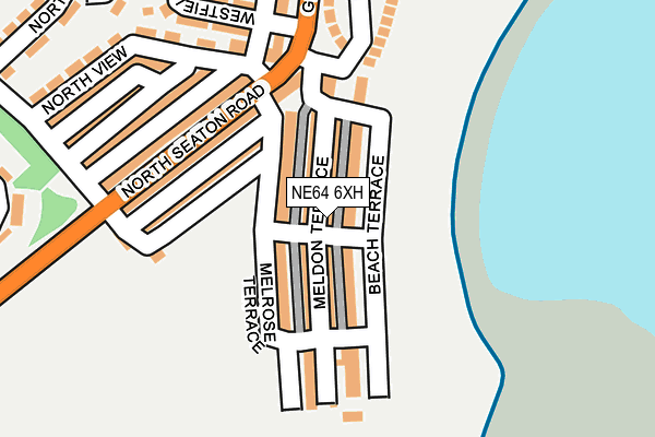 NE64 6XH map - OS OpenMap – Local (Ordnance Survey) NE64 6XH map - OS OpenMap – Local (Ordnance Survey)