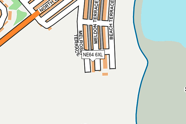 NE64 6XL map - OS OpenMap – Local (Ordnance Survey) NE64 6XL map - OS OpenMap – Local (Ordnance Survey)