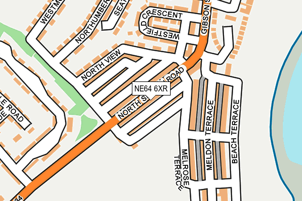 NE64 6XR map - OS OpenMap – Local (Ordnance Survey) NE64 6XR map - OS OpenMap – Local (Ordnance Survey)