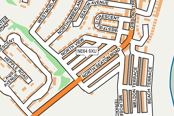 NE64 6XU map - OS OpenMap – Local (Ordnance Survey) NE64 6XU map - OS OpenMap – Local (Ordnance Survey)