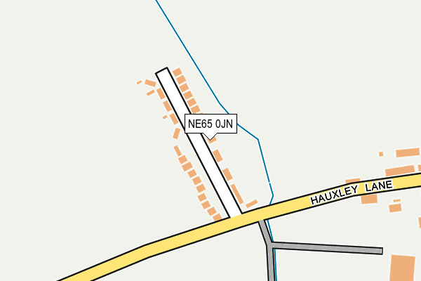 NE65 0JN map - OS OpenMap – Local (Ordnance Survey) NE65 0JN map - OS OpenMap – Local (Ordnance Survey)