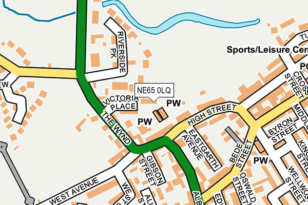 NE65 0LQ map - OS OpenMap – Local (Ordnance Survey) NE65 0LQ map - OS OpenMap – Local (Ordnance Survey)