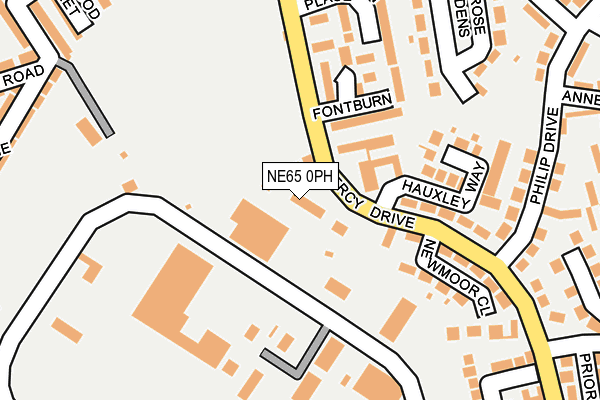 NE65 0PH map - OS OpenMap – Local (Ordnance Survey) NE65 0PH map - OS OpenMap – Local (Ordnance Survey)