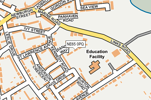 NE65 0PQ map - OS OpenMap – Local (Ordnance Survey) NE65 0PQ map - OS OpenMap – Local (Ordnance Survey)