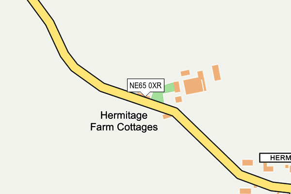 NE65 0XR map - OS OpenMap – Local (Ordnance Survey) NE65 0XR map - OS OpenMap – Local (Ordnance Survey)