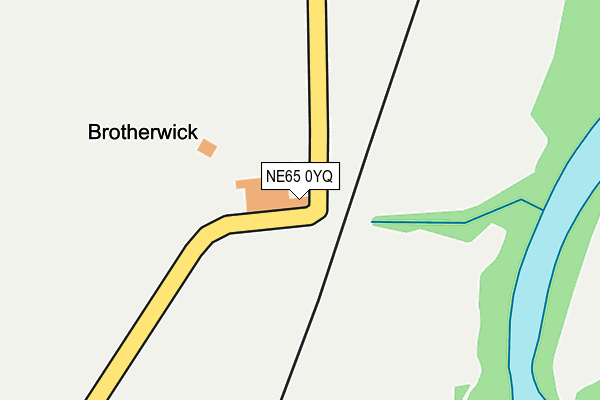 NE65 0YQ map - OS OpenMap – Local (Ordnance Survey) NE65 0YQ map - OS OpenMap – Local (Ordnance Survey)
