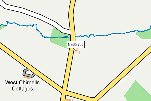 NE65 7JJ map - OS OpenMap – Local (Ordnance Survey) NE65 7JJ map - OS OpenMap – Local (Ordnance Survey)