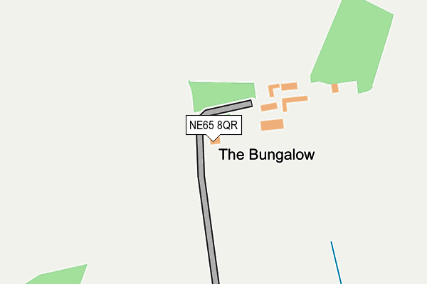 NE65 8QR map - OS OpenMap – Local (Ordnance Survey) NE65 8QR map - OS OpenMap – Local (Ordnance Survey)