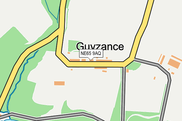 NE65 9AQ map - OS OpenMap – Local (Ordnance Survey) NE65 9AQ map - OS OpenMap – Local (Ordnance Survey)