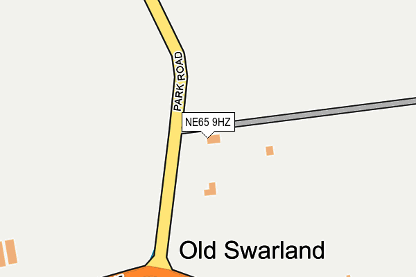 NE65 9HZ map - OS OpenMap – Local (Ordnance Survey) NE65 9HZ map - OS OpenMap – Local (Ordnance Survey)