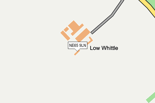 NE65 9LN map - OS OpenMap – Local (Ordnance Survey) NE65 9LN map - OS OpenMap – Local (Ordnance Survey)