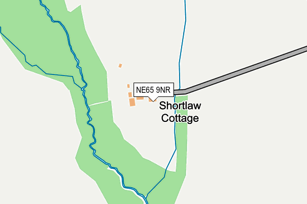 NE65 9NR map - OS OpenMap – Local (Ordnance Survey) NE65 9NR map - OS OpenMap – Local (Ordnance Survey)