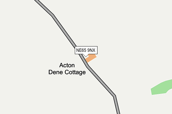 NE65 9NX map - OS OpenMap – Local (Ordnance Survey) NE65 9NX map - OS OpenMap – Local (Ordnance Survey)
