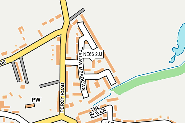 NE66 2JJ map - OS OpenMap – Local (Ordnance Survey) NE66 2JJ map - OS OpenMap – Local (Ordnance Survey)