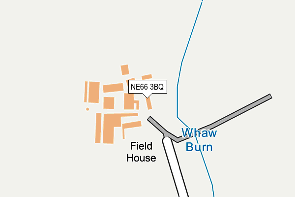 NE66 3BQ map - OS OpenMap – Local (Ordnance Survey) NE66 3BQ map - OS OpenMap – Local (Ordnance Survey)