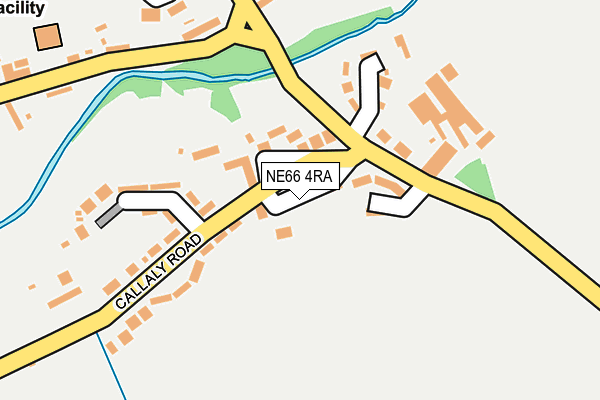 NE66 4RA map - OS OpenMap – Local (Ordnance Survey) NE66 4RA map - OS OpenMap – Local (Ordnance Survey)