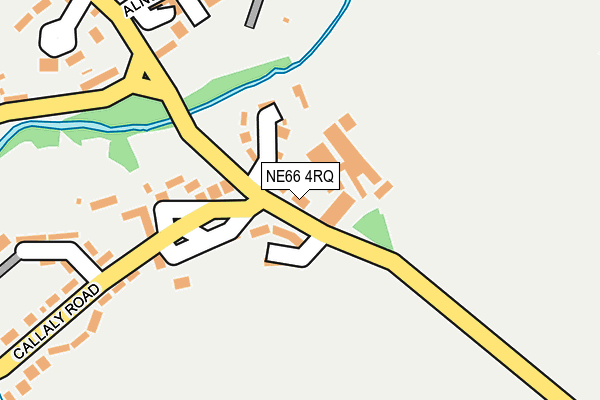 NE66 4RQ map - OS OpenMap – Local (Ordnance Survey) NE66 4RQ map - OS OpenMap – Local (Ordnance Survey)