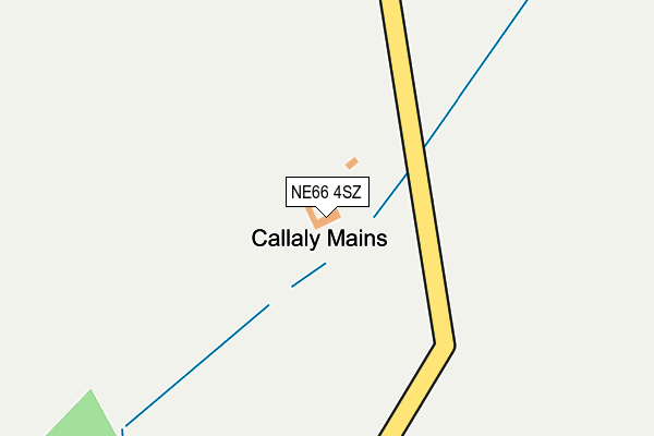 NE66 4SZ map - OS OpenMap – Local (Ordnance Survey) NE66 4SZ map - OS OpenMap – Local (Ordnance Survey)