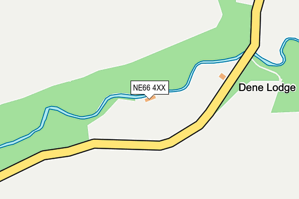 NE66 4XX map - OS OpenMap – Local (Ordnance Survey) NE66 4XX map - OS OpenMap – Local (Ordnance Survey)