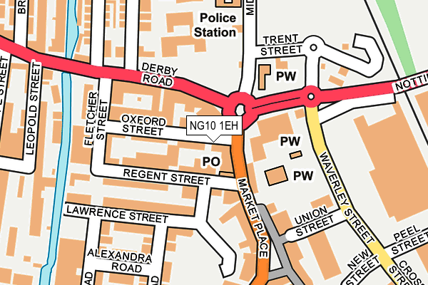 NG10 1EH map - OS OpenMap – Local (Ordnance Survey) NG10 1EH map - OS OpenMap – Local (Ordnance Survey)