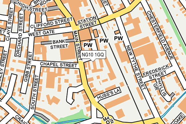 NG10 1GQ map - OS OpenMap – Local (Ordnance Survey) NG10 1GQ map - OS OpenMap – Local (Ordnance Survey)