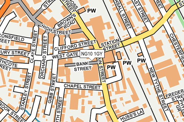 NG10 1GY map - OS OpenMap – Local (Ordnance Survey) NG10 1GY map - OS OpenMap – Local (Ordnance Survey)