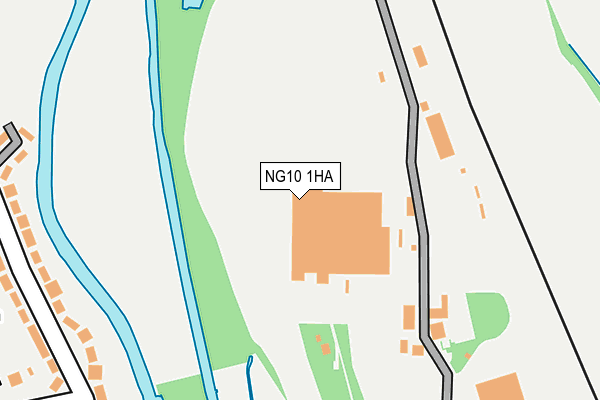 NG10 1HA map - OS OpenMap – Local (Ordnance Survey) NG10 1HA map - OS OpenMap – Local (Ordnance Survey)