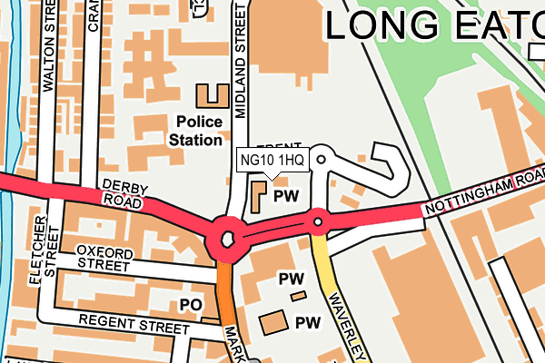 NG10 1HQ map - OS OpenMap – Local (Ordnance Survey)