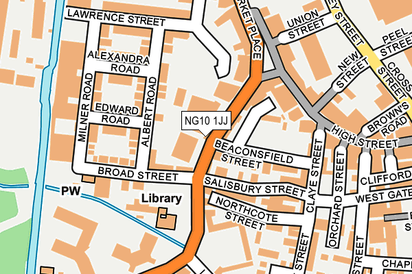 NG10 1JJ map - OS OpenMap – Local (Ordnance Survey) NG10 1JJ map - OS OpenMap – Local (Ordnance Survey)