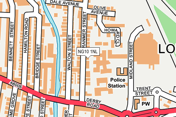 NG10 1NL map - OS OpenMap – Local (Ordnance Survey) NG10 1NL map - OS OpenMap – Local (Ordnance Survey)