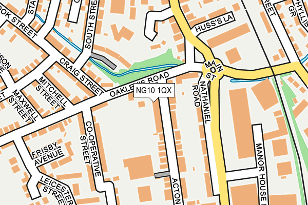 NG10 1QX map - OS OpenMap – Local (Ordnance Survey) NG10 1QX map - OS OpenMap – Local (Ordnance Survey)