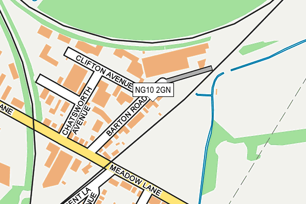 NG10 2GN map - OS OpenMap – Local (Ordnance Survey) NG10 2GN map - OS OpenMap – Local (Ordnance Survey)