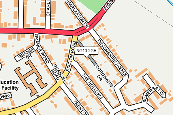 NG10 2GR map - OS OpenMap – Local (Ordnance Survey) NG10 2GR map - OS OpenMap – Local (Ordnance Survey)