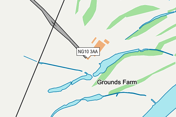 NG10 3AA map - OS OpenMap – Local (Ordnance Survey) NG10 3AA map - OS OpenMap – Local (Ordnance Survey)