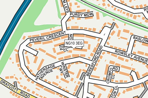 NG10 3EG map - OS OpenMap – Local (Ordnance Survey) NG10 3EG map - OS OpenMap – Local (Ordnance Survey)