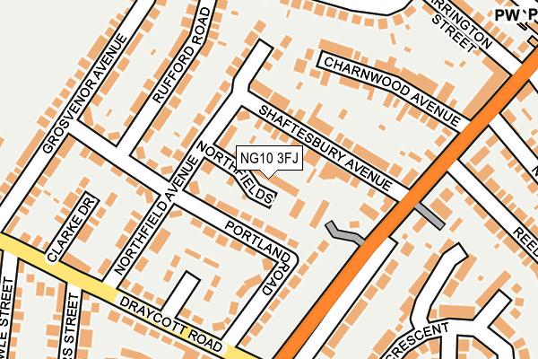 NG10 3FJ map - OS OpenMap – Local (Ordnance Survey) NG10 3FJ map - OS OpenMap – Local (Ordnance Survey)