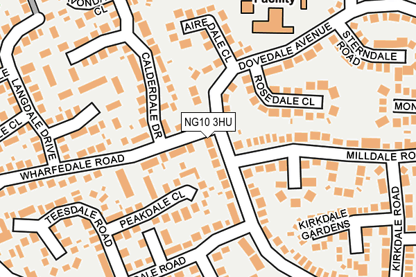 NG10 3HU map - OS OpenMap – Local (Ordnance Survey) NG10 3HU map - OS OpenMap – Local (Ordnance Survey)