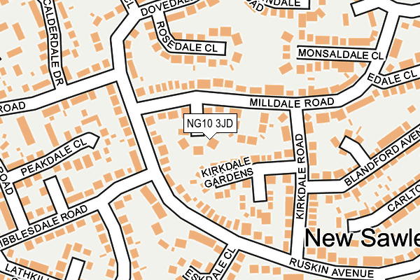 NG10 3JD map - OS OpenMap – Local (Ordnance Survey) NG10 3JD map - OS OpenMap – Local (Ordnance Survey)