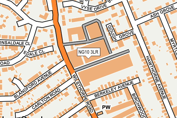 NG10 3LR map - OS OpenMap – Local (Ordnance Survey) NG10 3LR map - OS OpenMap – Local (Ordnance Survey)