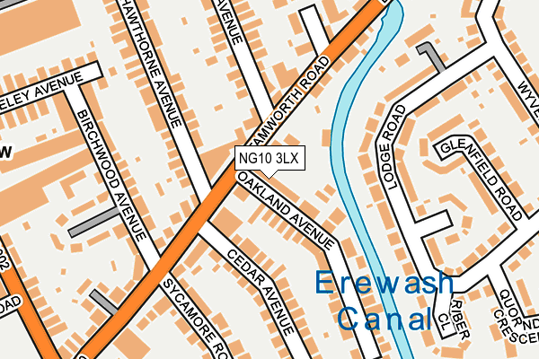 NG10 3LX map - OS OpenMap – Local (Ordnance Survey) NG10 3LX map - OS OpenMap – Local (Ordnance Survey)