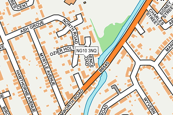 NG10 3NQ map - OS OpenMap – Local (Ordnance Survey) NG10 3NQ map - OS OpenMap – Local (Ordnance Survey)