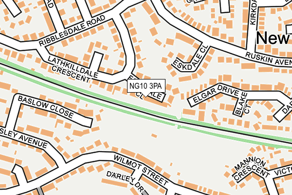 NG10 3PA map - OS OpenMap – Local (Ordnance Survey) NG10 3PA map - OS OpenMap – Local (Ordnance Survey)