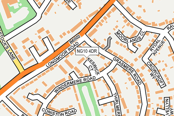 NG10 4DR map - OS OpenMap – Local (Ordnance Survey) NG10 4DR map - OS OpenMap – Local (Ordnance Survey)