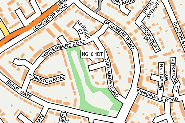 NG10 4DT map - OS OpenMap – Local (Ordnance Survey) NG10 4DT map - OS OpenMap – Local (Ordnance Survey)