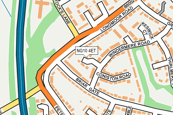 NG10 4ET map - OS OpenMap – Local (Ordnance Survey) NG10 4ET map - OS OpenMap – Local (Ordnance Survey)
