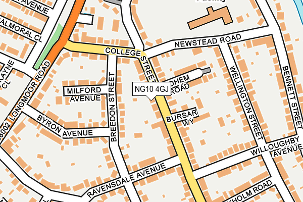 NG10 4GJ map - OS OpenMap – Local (Ordnance Survey) NG10 4GJ map - OS OpenMap – Local (Ordnance Survey)