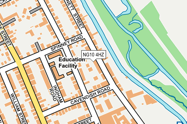 NG10 4HZ map - OS OpenMap – Local (Ordnance Survey) NG10 4HZ map - OS OpenMap – Local (Ordnance Survey)